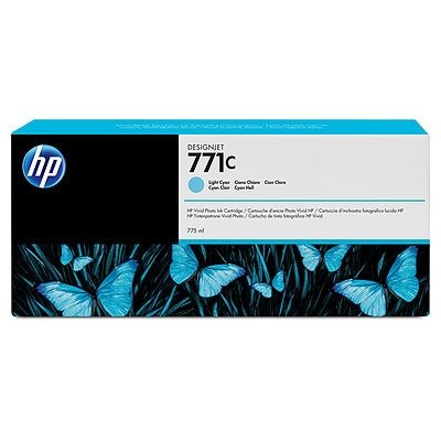 HP 771C original Tinte cyan - B6Y12A