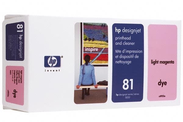 HP 81 magenta hell Druckkopf und Druckkopfreiniger - C4955A