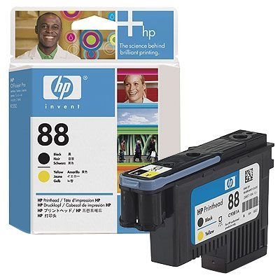 HP 88 schwarz und gelb Original Druckkopf - C9381A