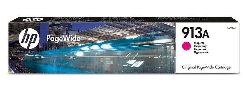 HP 913A original PageWide Tinte magenta - F6T78AE