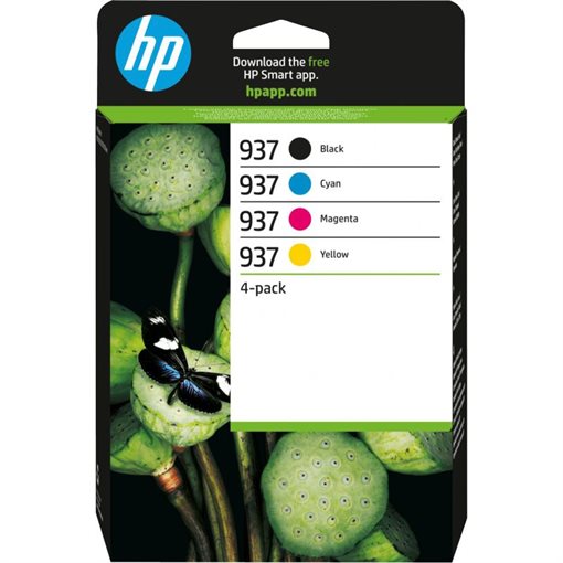 HP 937 Original Tinte 4er Pack BKCMY - 6C400NE
