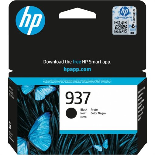 HP 937 Original Tinte schwarz - 4S6W5NE