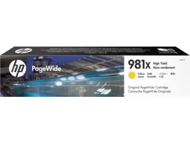 HP 981X original HC PageWide Tinte gelb - L0R11A