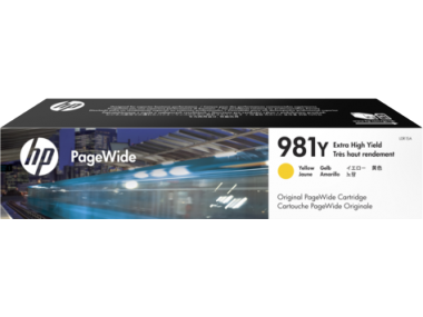 HP 981Y original HC PageWide Tinte gelb - L0R15A