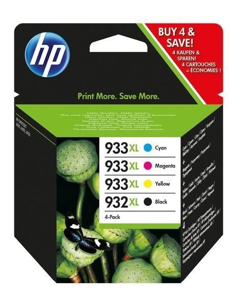 HP HP 932XL/HP 933XL original Xl Tinte schwarz, cyan, magenta, gelb - C2P42AE
