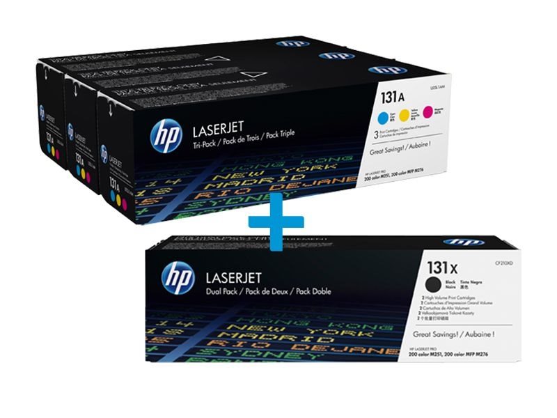 HP Multi-Tonerpaket U0SL1AM+CF210XD