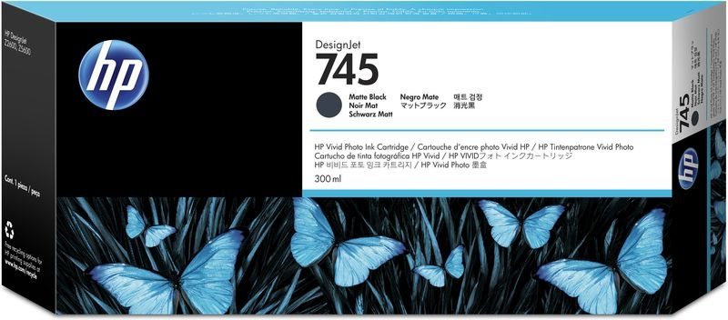 HP Original - HC Tinte mattschwarz -  F9K05A