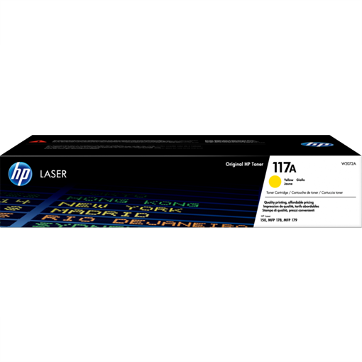 HP Original Toner gelb 117A - W2072A