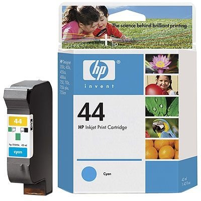 HP Tintenpatrone Nr. 44 cyan - 51644C