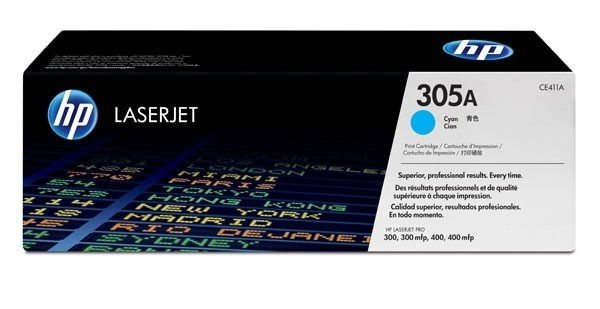 HP Toner cyan für LJ Pro 300/400 Serie