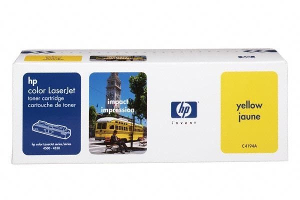 HP Toner für Color LJ4500 gelb- C4194A -