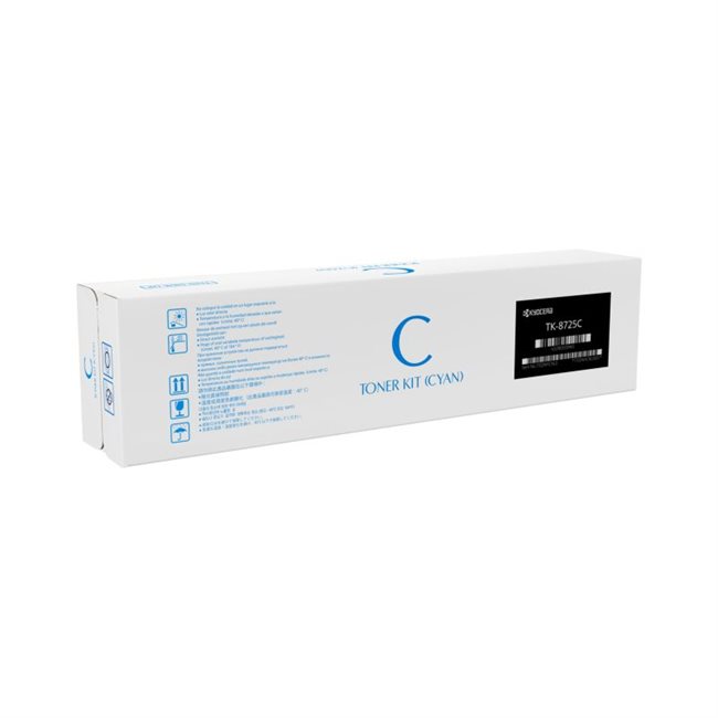 KYOCERA Original Toner cyan TK-8725C - 1T02NHCNL0