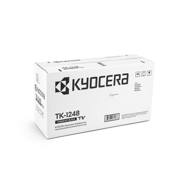 Kyocera Toner Originale TK-1248 Nero – Fino A 1.500 Pagine, Compatibile MA2001/PA2001