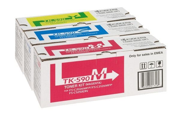Kyocera Tonerpaket CMY -TK590-CMY