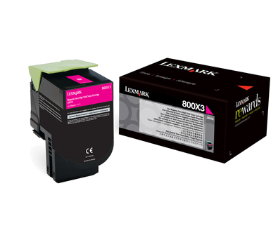 Lexmark 800X3 Toner magenta - 80C0X30