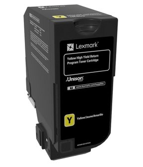 Lexmark HC Rückgabe-Tonerkassette Gelb