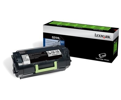Lexmark HC Rückgabe-Tonerkassette schwarz