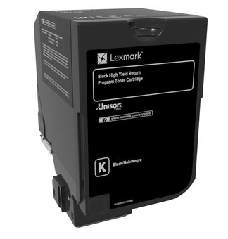 Lexmark HC Rückgabe-Tonerkassette Schwarz