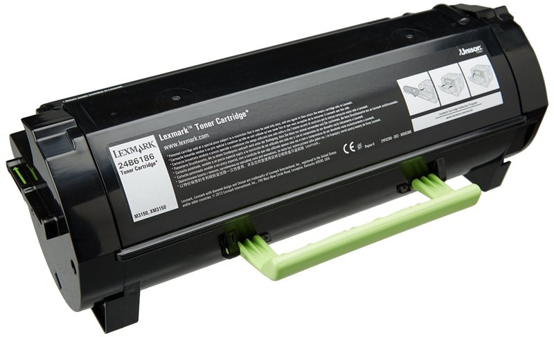 Lexmark Original - Toner schwarz -  24B6186