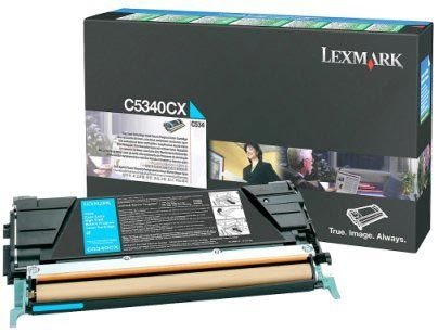 Lexmark Rückgabe-Tonerkassette cyan HC für C534