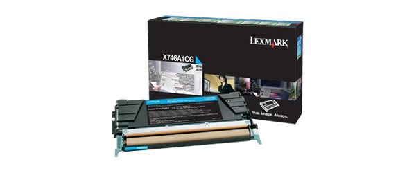 Lexmark Rückgabe-Tonerkassette Cyan