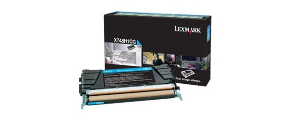 Lexmark Rückgabe-Tonerkassette Cyan