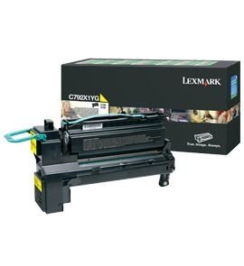 Lexmark Rückgabe-Tonerkassette gelb für C792
