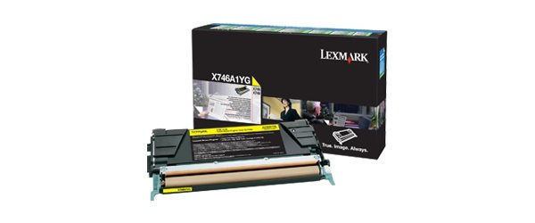 Lexmark Rückgabe-Tonerkassette Gelb