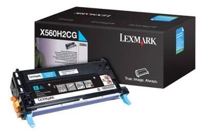 Lexmark Tonerkassette cyan HC für X560, X560H2CG