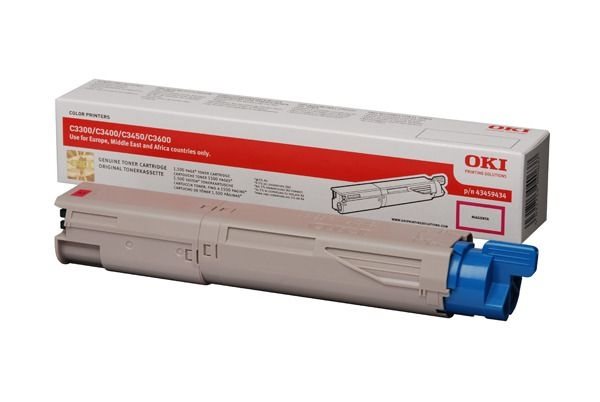Oki Toner magenta für C3300/C3400, 43459434