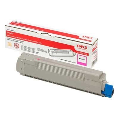 Oki Toner magenta, für Oki C8600/C8800, 43487710