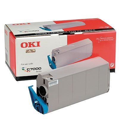 OKI Toner Original für C7000/C7200/C7400, schwarz