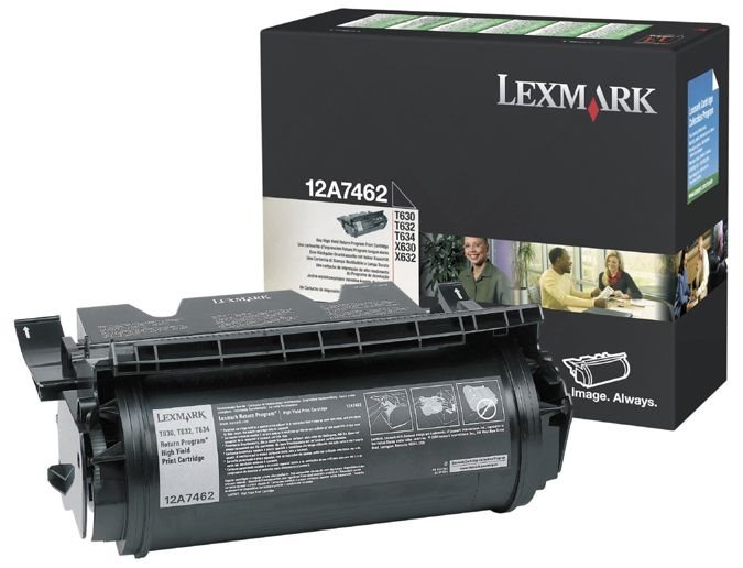 Original Druckkassette für Lexmark T630 - 12A7462