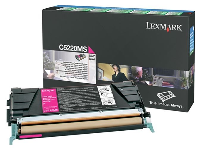 Original Lexmark Rückgabe-Druckkassette C5220MS
