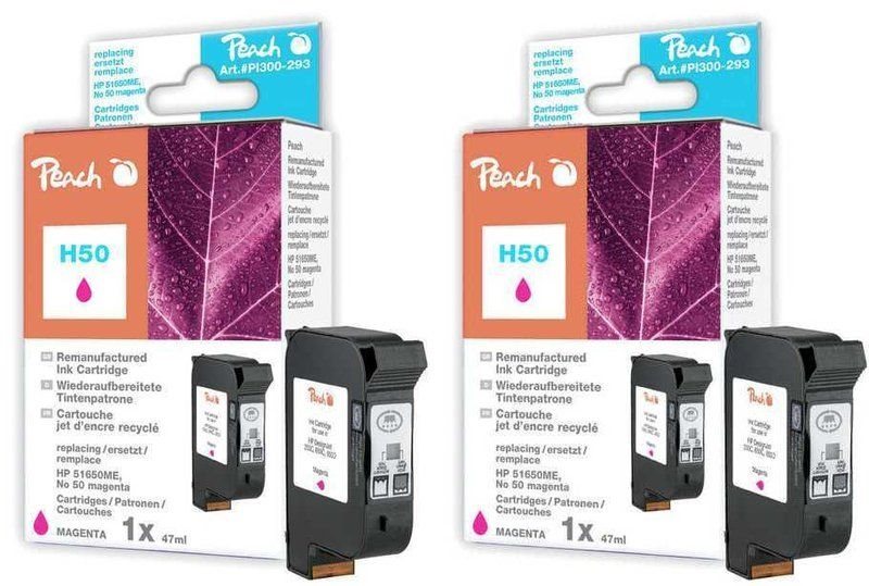 Peach Doppelpack Druckköpfe magenta - PI300-496