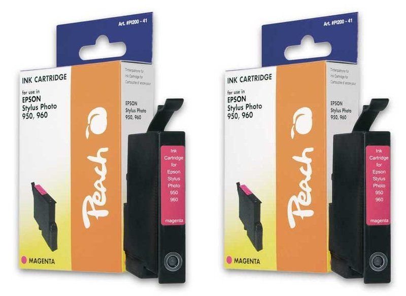 Peach Doppelpack Tinten magenta - PI200-321