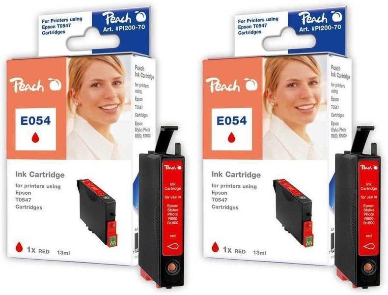 Peach Doppelpack Tinten rot - PI200-332
