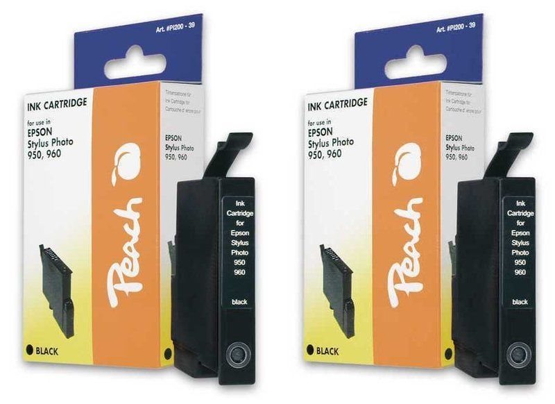 Peach Doppelpack Tinten schwarz - PI200-319