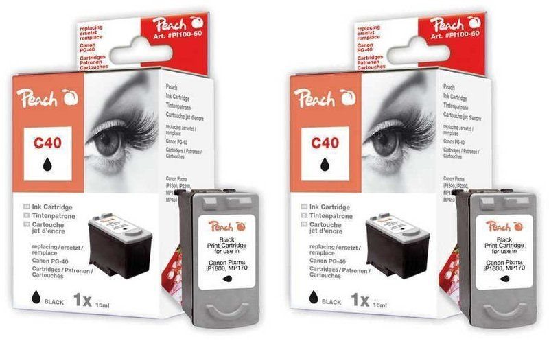 Peach Druckkopf schwarz - PI100-60