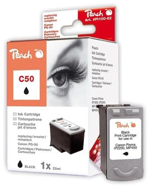 Peach Druckkopf schwarz - PI100-62