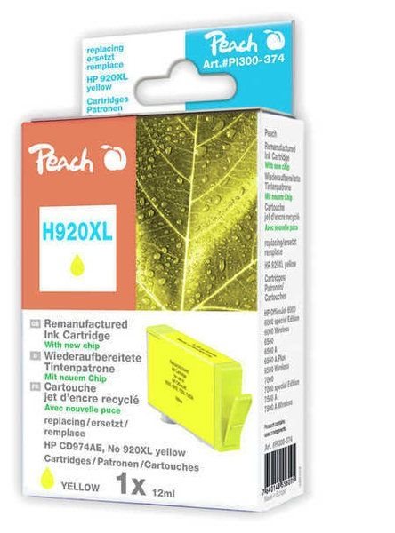 Peach Tinte mit Chip gelb - PI300-374