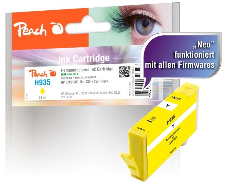 Peach Tintenpatrone gelb - PI300-624