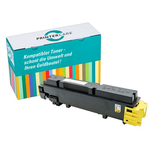 Printer Care Toner gelb kompatibel zu: KYOCERA 1T02Z0ANL0 / TK-5380Y