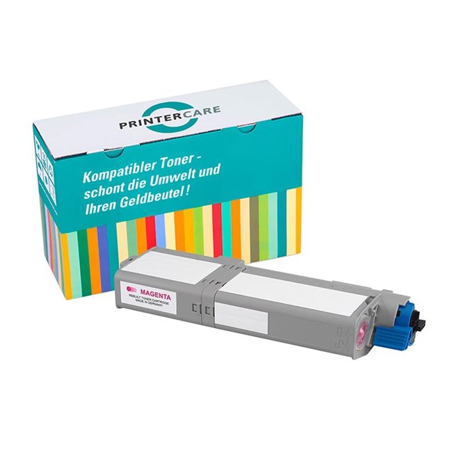 Printer Care Toner magenta kompatibel zu: OKI 46490622