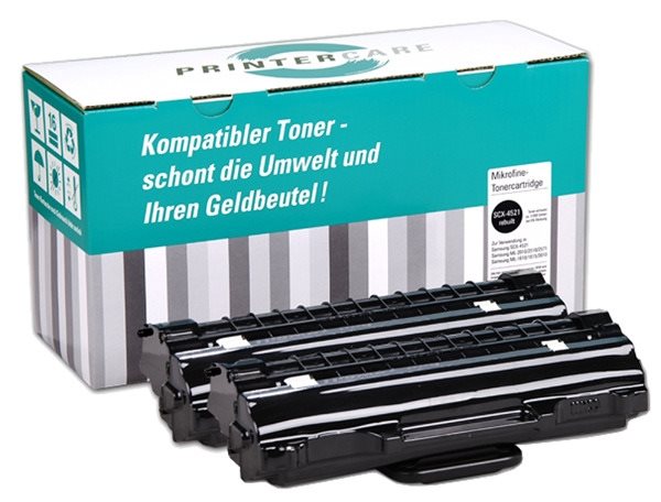 PrinterCare Doppelpack Toner BK PC-SCX-4521-2-S