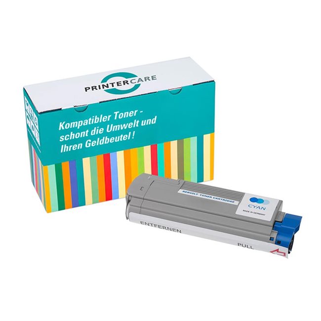 PrinterCare Toner cyan - 44315319