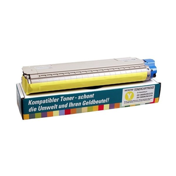 PrinterCare Toner gelb - C8600/8800-Y
