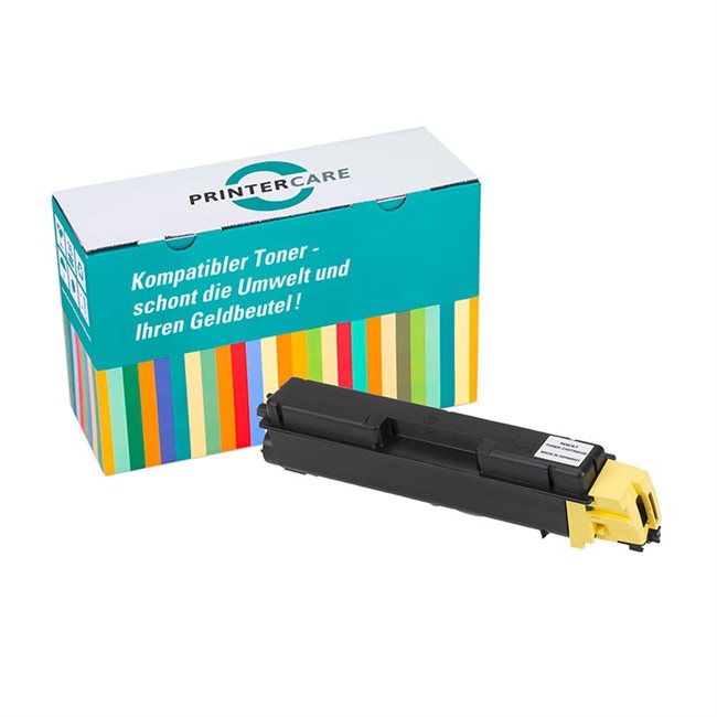 PrinterCare Toner gelb - TK-580Y-XL