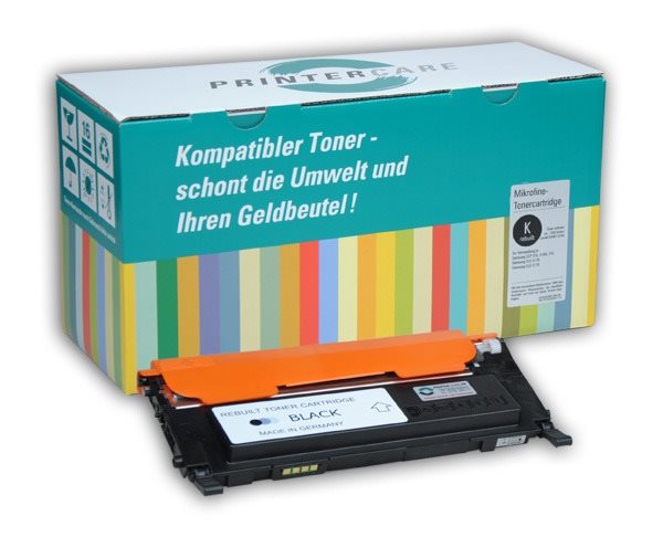 PrinterCare Toner schwarz - PC-CLP310-BK