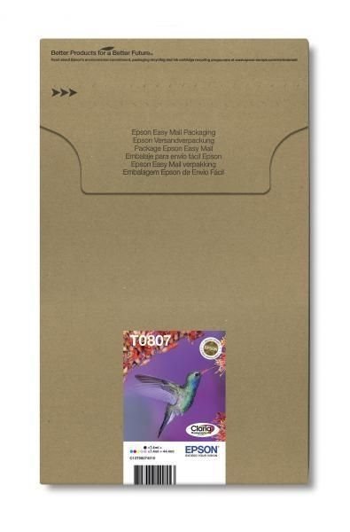 T0807 Easy Mail Packaging - 6er-Pack - schwarz, ge